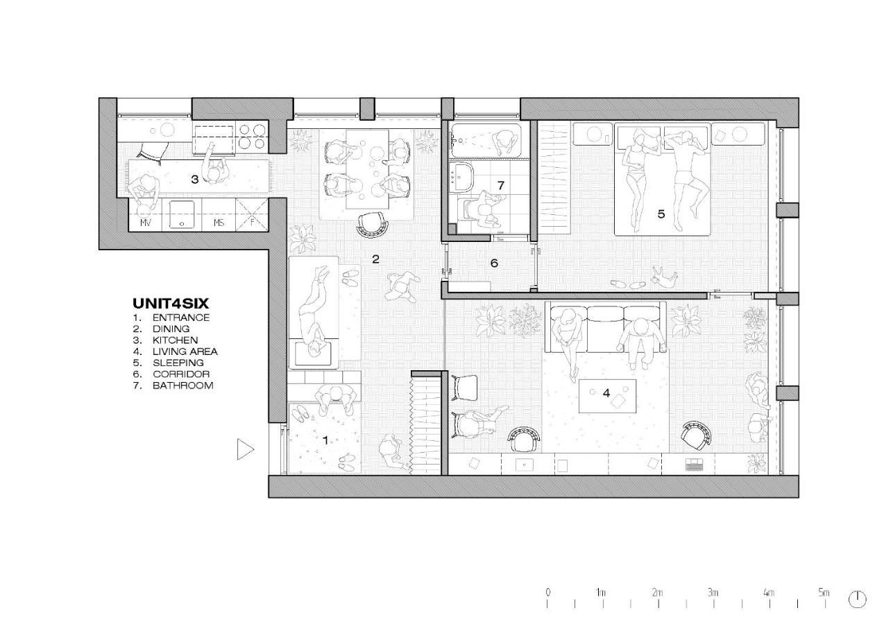 Apartmán Unit4Six SJJ Exteriér fotografie